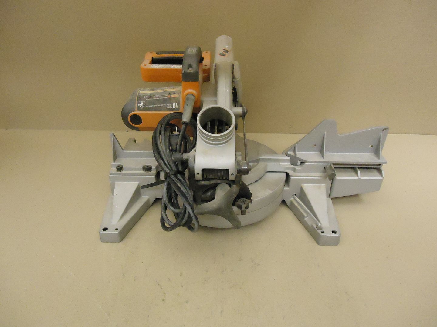 Ridgid Miter Saw 10in Blade 15amp MS1065LZ eBay